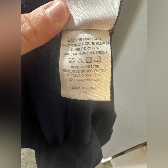 Women's New England Patriots Blue Capri PJ Bottoms - Picture 5 of 5